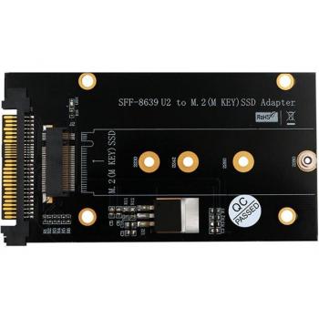 M.2 NVME SSD auf U2 Adapter mit Kühlkörper