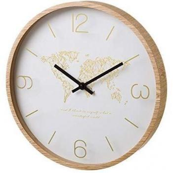 Orologio Design Semplice 33cm Beige
