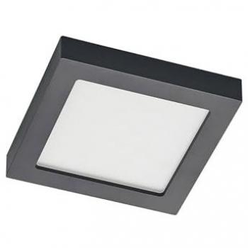 Prios LED Deckenleuchte Alette, Aluminium, für Badezimmer