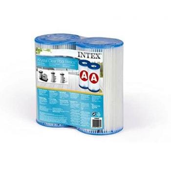 Filtro grigio Intex 29002, dimensioni 21.59 x 20.32 x 10.8 cm