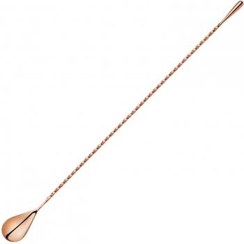 Extra Long Rose Gold Bar Spoon 40cm