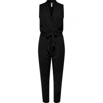 Mono negro sin mangas para mujer, Jdy Honey