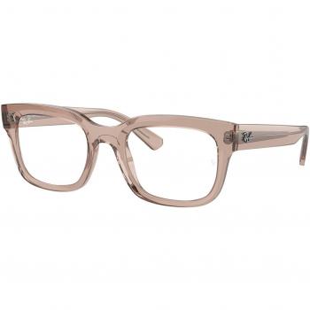 Ray-Ban RX7217 Chad Eyeglasses Size 52 Brown