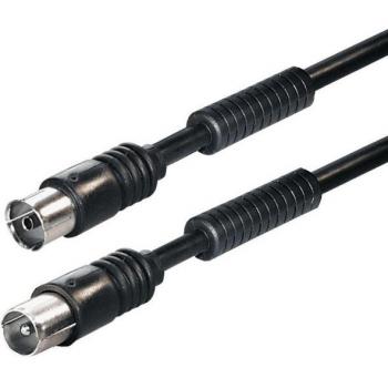 Hapena FAAS Antennenkabel 1,0m schwarz 13810
