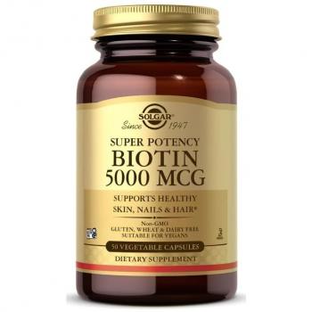 Solgar Biotin 5000ug x100 Capsules