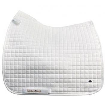 Back on Track Dressage Saddle Pad No. 2 in White (Cob Size)