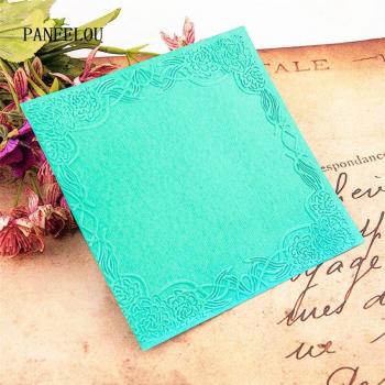 Dossier de gaufrage PANFELOU pour gâteau Fondant et cartes d'album Photo 15x15cm
