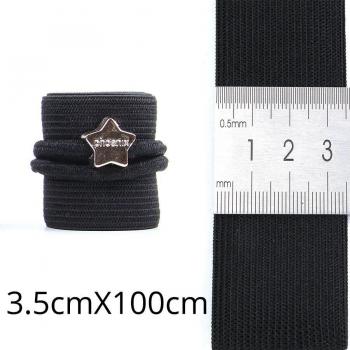 1.5cm/2.0cm/3.5cm/2.5cm/3cm Black Elastic Band for Wig and Lace Frontal Closure