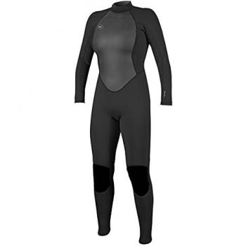 Muta in neoprene donna O'Neill Reactor 2 3/2mm con zip posteriore nera