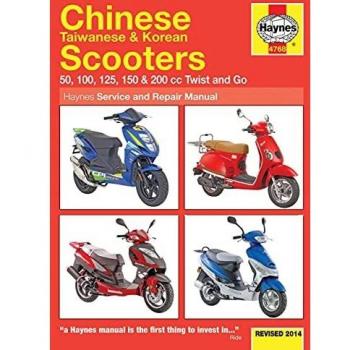 Chinese, Taiwanese  Korean Scooters 50cc, 125cc an