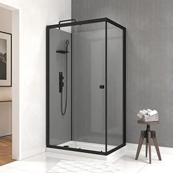 Cabina de Ducha Grey Touch Hidromasaje 80x110x209 cm