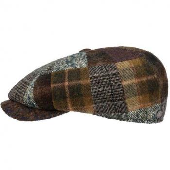 Lierys Autumn Winter Patchwork Flatcap