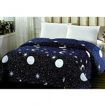 Set di Copriletti Match Blu Notte 2P