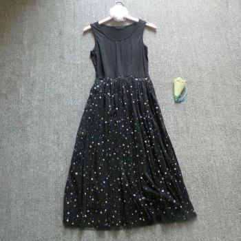 Sleeveless Sequined Petticoat Dress