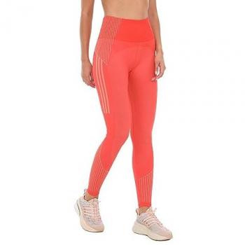 Adidas Leggings Seamless Branded IA1942 Rot Tight Fit L female