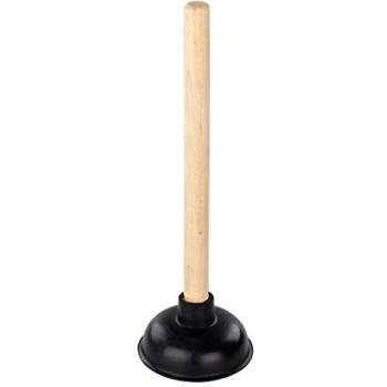 Elliott Wooden Plunger for Small Spaces