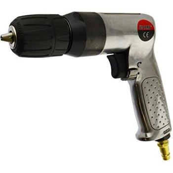 Pro 3/8” Air Drill with Keyless Chuck – Reversible Drive (U.S.)