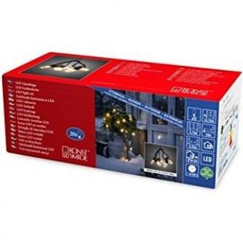 Konstsmide Catena luminosa 60 LED ambra