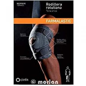 Farmalastic Rodillera Rotuliana Neopreno Gris t