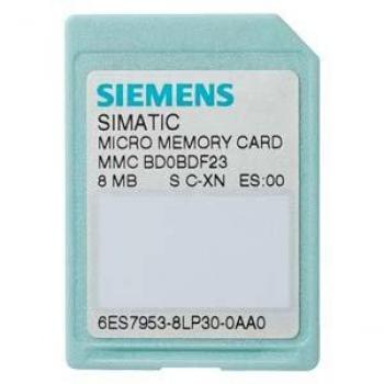 Carte mémoire Flash 8 Mo Siemens (Simatic S7)