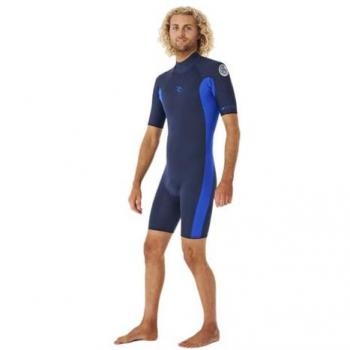 Rip Curl Traje Neopreno D Patrol 2 Mm Spring de Manga Corta con Cremallera Trasera