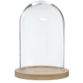 Atmosphera Kugelkuppel aus Glas und Holz