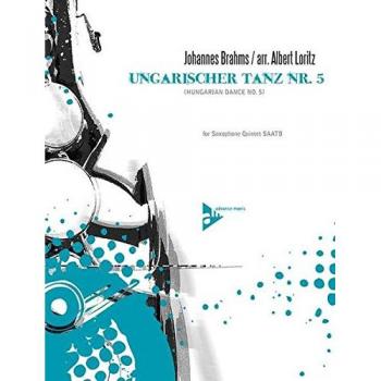 Ungarischer Tanz Nr. 5: 5 Saxophone