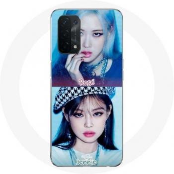 Glamour-Hülle Oppo A74: Blackpink Jennie Rosé Lovesick Girls Poster