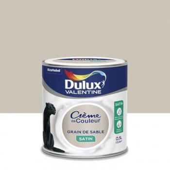 DULUX VALENTINE Finition Satinée Beige 0.5L