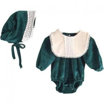 Barboteuse bébé fille avec chapeau 0-18M