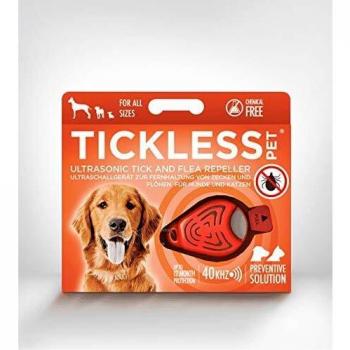 Tickless Pet Ultra-Quiet Tick & Flea Eliminator – Red