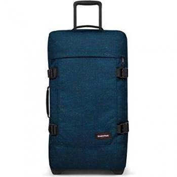 Eastpak Tranverz M Valise, 67 cm, 78 L, Bleu avec Système de Compression Latérale