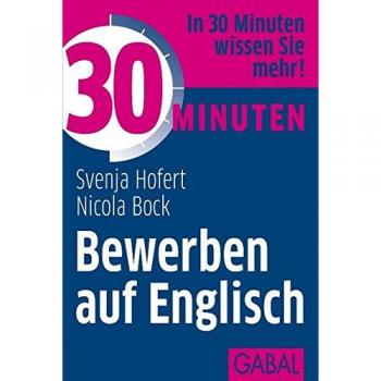 30 Minuten Bewerben auf Englisch