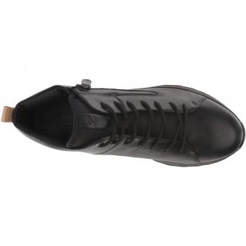 ECCO Damen ST.1 Hohe Sneaker, Schwarz