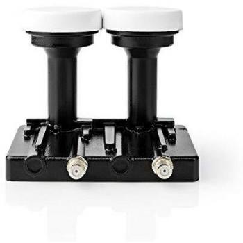 Black 4.3° Dual Output LNB – Nedis