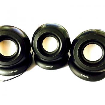 Casse Mini 5W con Controllo Volume Nero