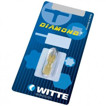 Puntas DIAMOND WITTE 26639 en blíster (PZ1 BITFLEX)