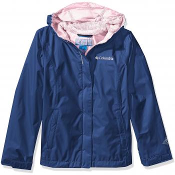 Chaqueta Columbia Arcadia Impermeable Aislamiento Térmico Niña Azul Oscuro