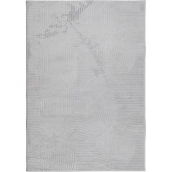 Tapis Iza Gris 160x230 Poils Courts