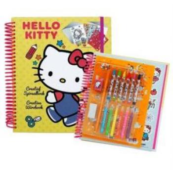 Hello Kitty Kunst-Spiral-Notizbuch 24×26 cm (HK01000)