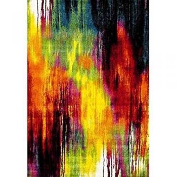 Tapis Moderne Jadorel Jaune 60 x 110 cm