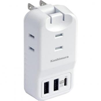 Dual USB & AC Combo by Kashimura