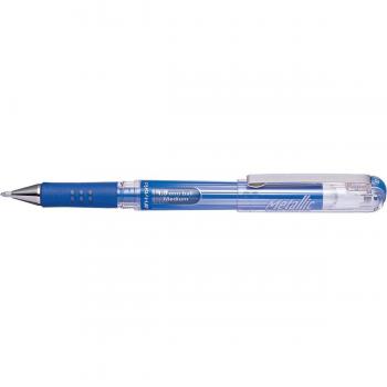 Stylo Gel Pentel 1 mm Bleu Métallique
