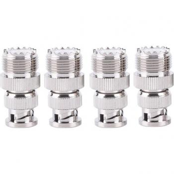 BNC Male to UHF SO239 Female Coaxial Connector