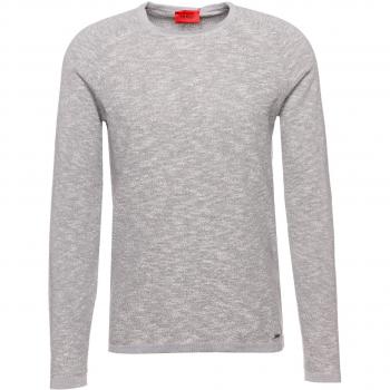 Hugo Herrenpullover Sork Grau XXL