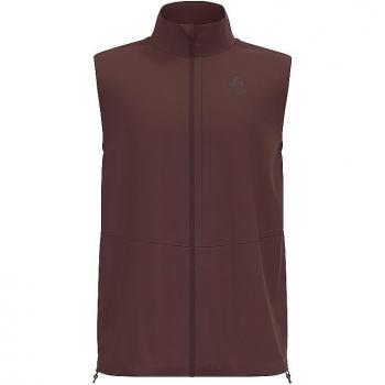 ODLO Herren Softshell Laufjacke Zeroweight Warm M dunkelrot