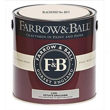 Farrow & Ball 2.5L Estate Emulsion Blackened No. 2011