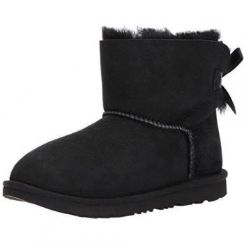 Mini Bailey Bow II UGG Australia Stivali per Bambini in Nero, Taglia EU 35