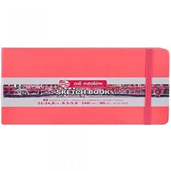 Cuaderno de bocetos ROYAL TALENS 21x15 cm 80 hojas rojo