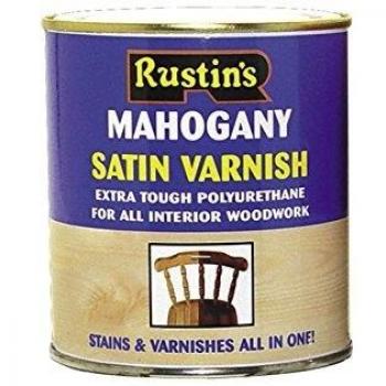 Rustins 250Ml Polyurethane Satin Varnish